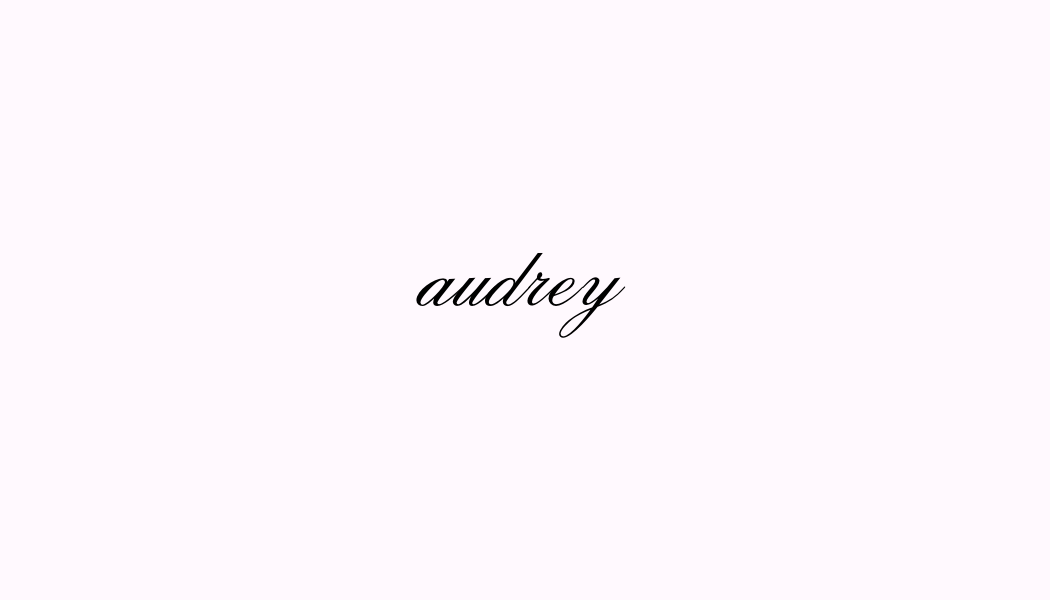 audrey collection