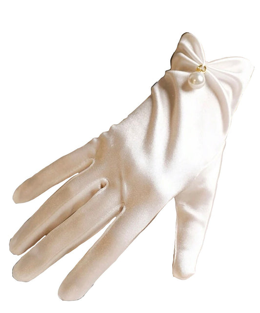 grace classy white gloves