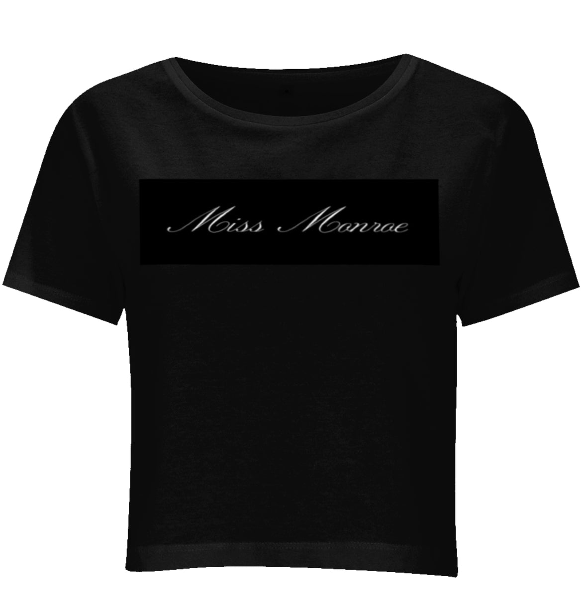 miss monroe cropped tee